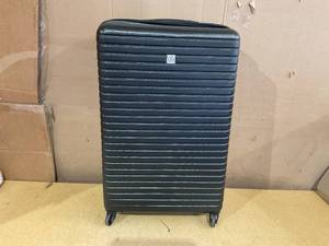 lot 199 image: Protege, Vacationer Hard Side 28 Expandable Checked Luggage, Black, Adult