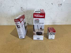 lot 605 image: LOT OF 3 Hyper Tough Tools