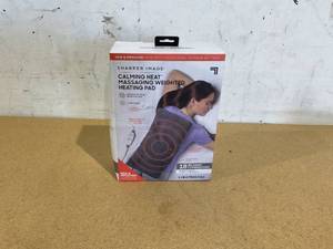 lot 546 image: Sharper Image Calming Heat Massaging Heating Pad