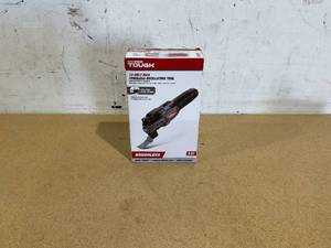 lot 548 image: Hyper Tough 12V Max Lithium-Ion Brushless Oscillating Multi-Tool with 1.5Ah Battery and Charger