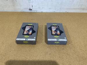 lot 590 image: LOT OF 2 Onn. 7 Tablet, 32GB, (2024 Model)