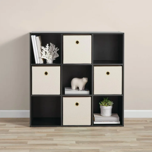lot 185 image: Mainstays 9-Cube Storage Organizer