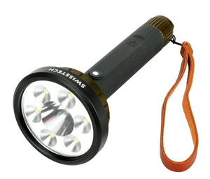 lot 467 image: Swiss Tech Steigern 2000 Lumen LED Rechargeable Flashlight, IPX7 Waterproof