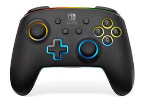 lot 584 image: PowerA Enhanced Wireless Controller for Nintendo Switch with Lumectra