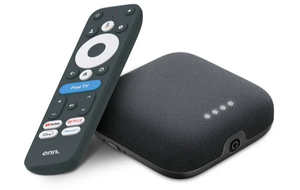 lot 587 image: Onn. Google TV 4K Pro Streaming Device (New, 2024), 4K UHD resolution, Dolby Vision & Dolby ATMOS