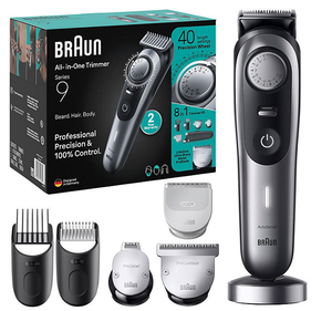 lot 663 image: Braun Series 9 9430, All-In-One Electric Grooming Style Kit for Men