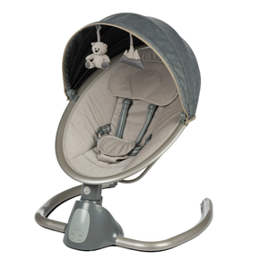 lot 656 image: Monbebe 5-Mode Baby Swing with Bluetooth, Castle Point