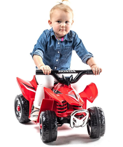 lot 660 image: 6 Volt Honda TRX Battery Powered Ride-On