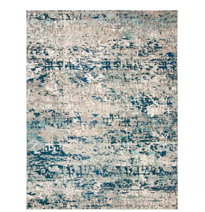 lot 195 image: Madison GreyBlue 3 ft. x 5 ft. Abstract Gradient Area Rug