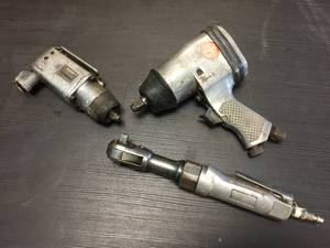 lot 107 image: 3 Air ImpactRatchet Tools