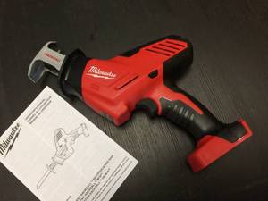 lot 122 image: Brand New Milwaukee M18 Cordless Hackzall Reciprocating Saw - Tool Only