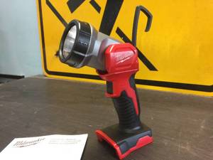 lot 125 image: Brand New Milwaukee M18 Cordless LED Worklight - Tool Only