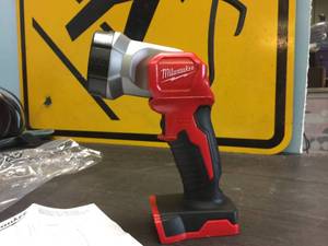 lot 155 image: Brand New Milwaukee M18 Cordless LED Worklight - Tool Only