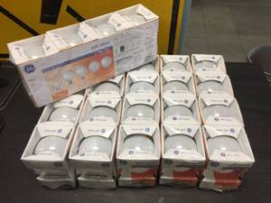 lot 161 image: (6) 4-Pack GE 40W Soft White Light Bulbs - G25