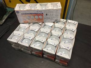 lot 162 image: (6) 4-Pack GE 40W Soft White Light Bulbs - G25