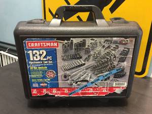 Craftsman Mechanics Tool/Socket Set - In Case