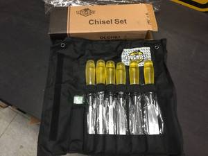 lot 175 image: Handy Toughest - Chisel Set 38 - 1 12 Like New
