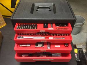 lot 183 image: Like New Craftsman 1 - 38 - 12 Sockets - Wrenches - Screwdriver Set