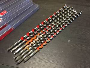 lot 224 image: (7) Milwaukee 18 Auger Bits - Used but Usable