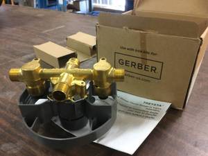 lot 239 image: Gerber Treysta - Tub & Shower Rough In Valve