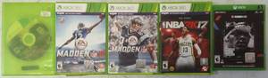 lot 22 image: XBOX Games (4) 360 Game (1) Series X (View Photos)