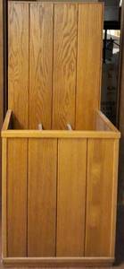 lot 54 image: Wooden Cabinet 20 12 D x 26 14 W (View Photos)
