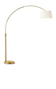 lot 38 image: Gold Floor Lamp  Arc Floor Lamp for Living Room