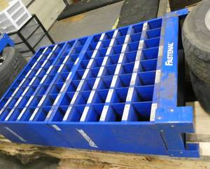 lot 2 image: Nice Fastenal parts bin cabinet