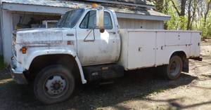 1990 GMC 6000 Diesel service truck with 61,751 original miles