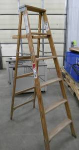 lot 20 image: 6 ft ladder