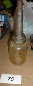 lot 70 image: The Master oil bottle Patd 1926