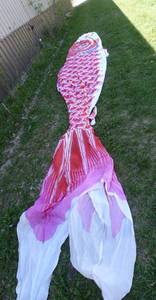 lot 80 image: Huge kite  wind sock - 22 feet long, 44 inches tall in midsection