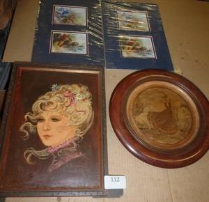 lot 112 image: Group of art work
