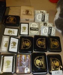 lot 130 image: 18 Decks of new playing cards, some with tins to keep your cards in