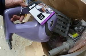 lot 143 image: Shark portable steam cleaner