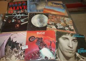 lot 188 image: Lot of Nine 70s80s albums
