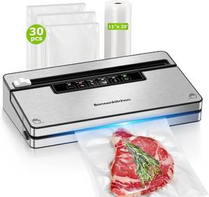 lot 4 image: Bonsenkitchen Vacuum Sealer Machine