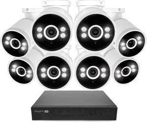 lot 11 image: Swann AdvancedX Wired NVR 4K Security Camera System with 4 PoE Cameras