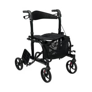 lot 15 image: Medline Translator Combination Transport Chair and Rollator