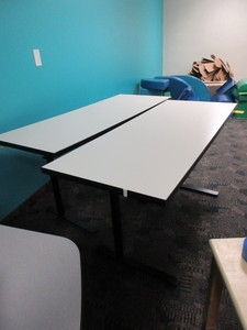 LAMINATE TOP GANG TABLES