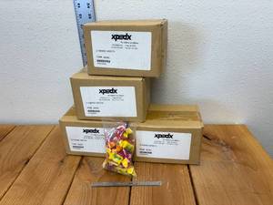 lot 48-E2025 image: 4 Cases, 4x6, 2 mil, Clear, Plastic Bags, Open Top, 1,000 Bags per Case Total 4,000 Bags in This Lot, Item #000390