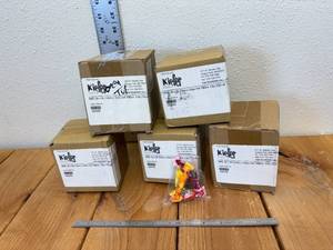 lot 54-E2025 image: 5 Cases, 3x3, 2 mil, Clear, Plastic Bags, Open Top, 1,000 Bags per Case Total 5,000 Bags in This Lot, Item #000355