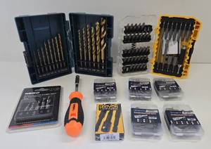 lot 94 image: Great Estate Lot of Brand New Drill Bits