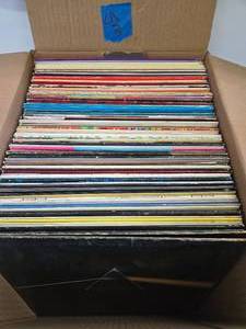lot 98 image: Lot of Vintage Vinyl Records #3 - Mostly RockPop & Blues Music