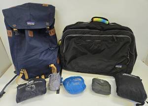 lot 105 image: Very Nice PATAGONIA Pack & Bag wOther Lightweight CampingHiking Packs