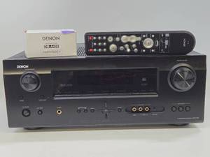 lot 123 image: Nice Working DENON Model AVR-790 Stereo Receiver wRemote