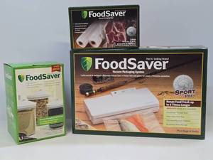 lot 124 image: Brand New FOOD SAVER Vacuum Packaging System & Supplies