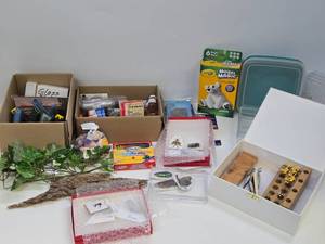 lot 130 image: Great Estate Lot of Butterfly & Insect Display Mounting Supplies & Materials