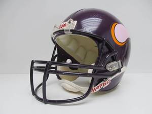 lot 10 image: Realistic MINESOTA VIKINGS Football Helmet #1