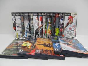 lot 14 image: Lot of Playstation PS2 Video Games